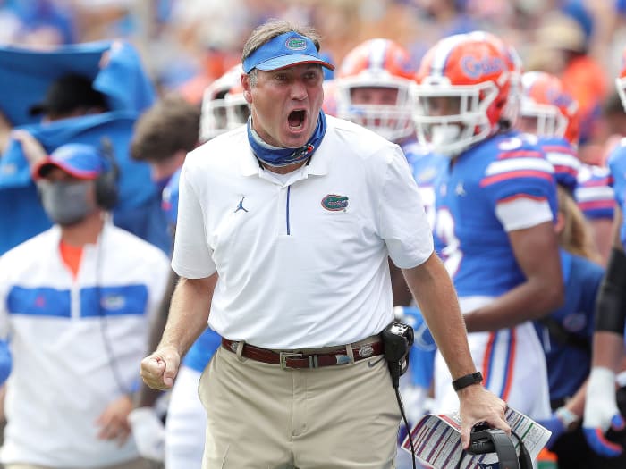 Florida football coach Dan Mullen